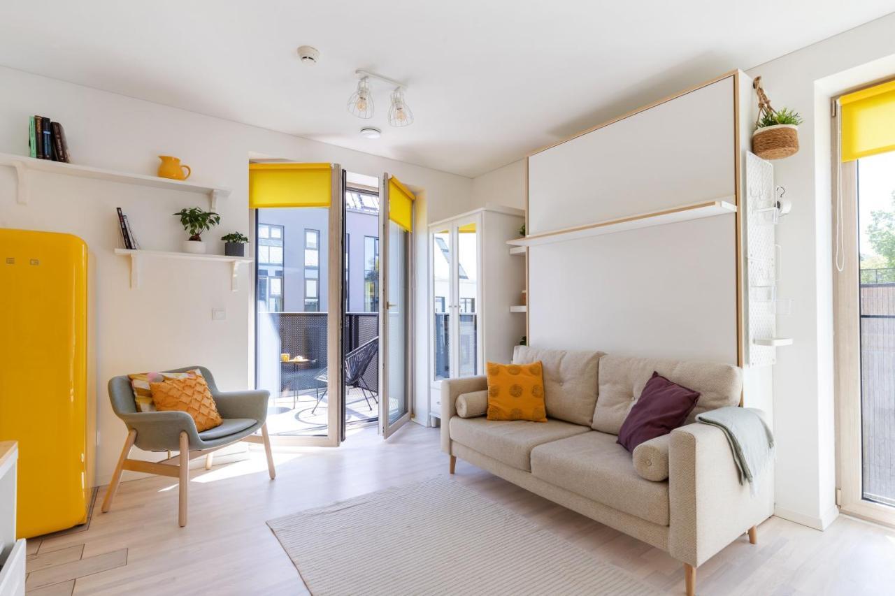 Yellow Studio Paupys Apartamento Vilnius Exterior foto